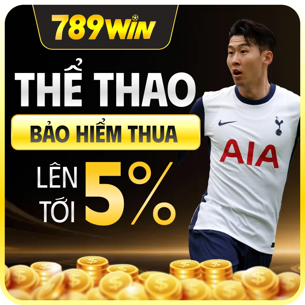 789win thể thao bảo hiểm thua lên tới 5%