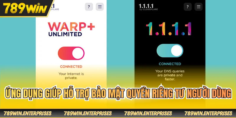 Ứng dụng giúp hỗ trợ bảo mật quyền riêng tư người dùng